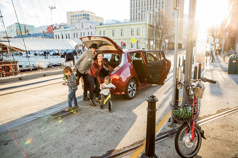 Electric Car family