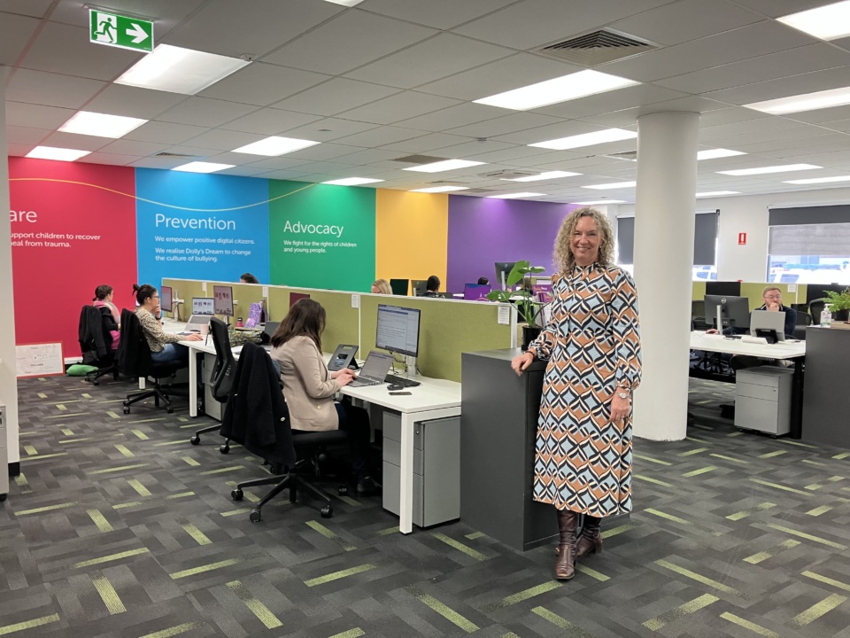 Sarah Davies Allanah and Madeline workers 2