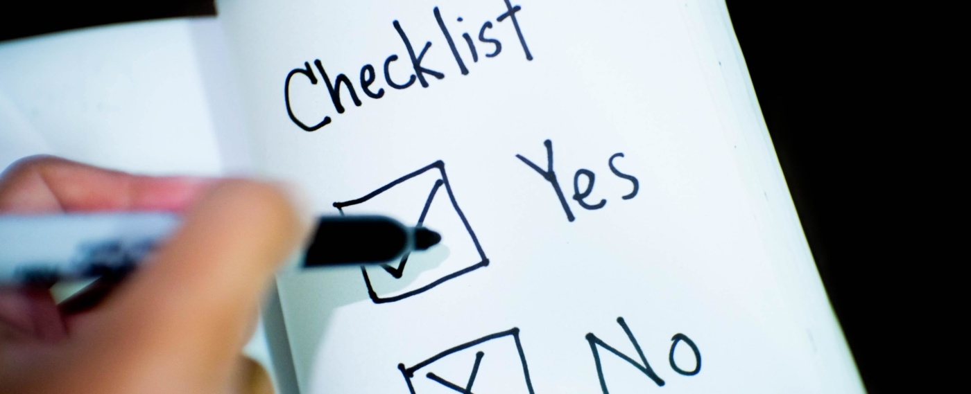 Inductionchecklist