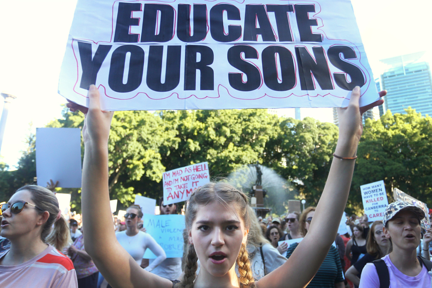 Violence Against Women Sydney Protest April2024 Getty Images