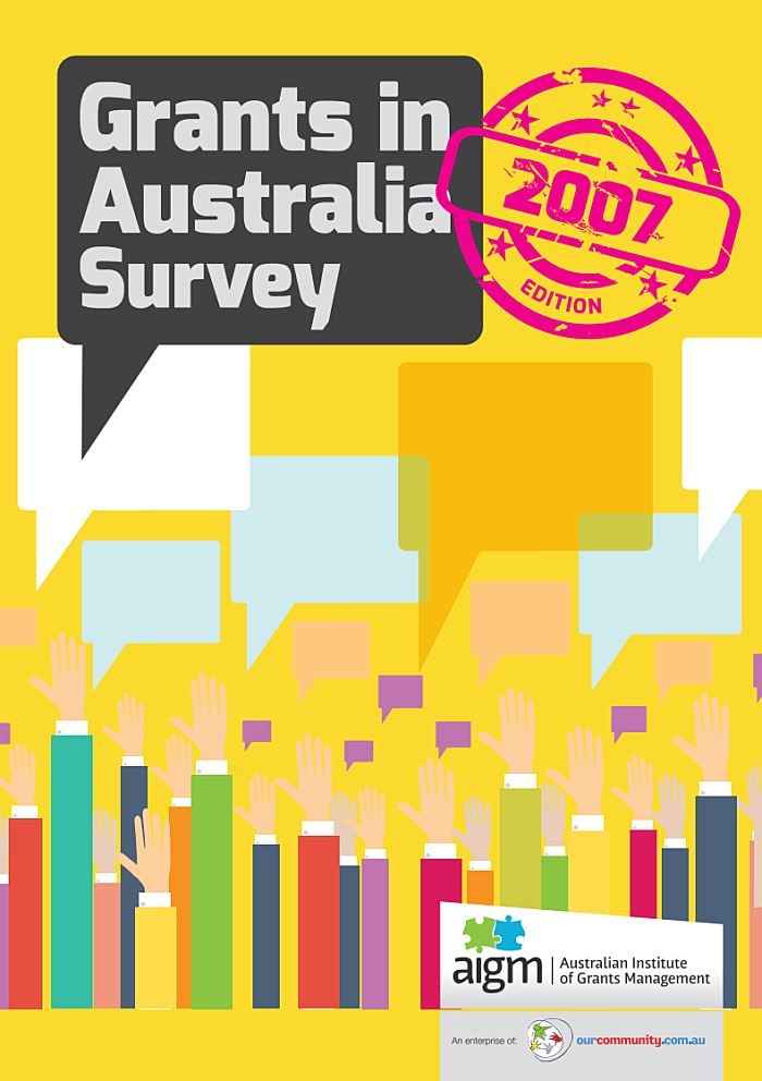 Grantsin Australia2007cover