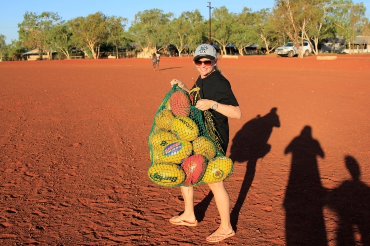 Eloise Page ICDA diploma student at Balgo