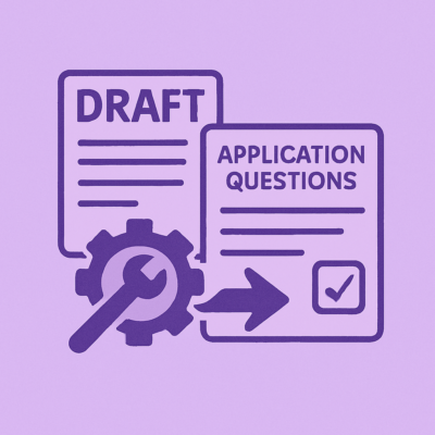 Draft application