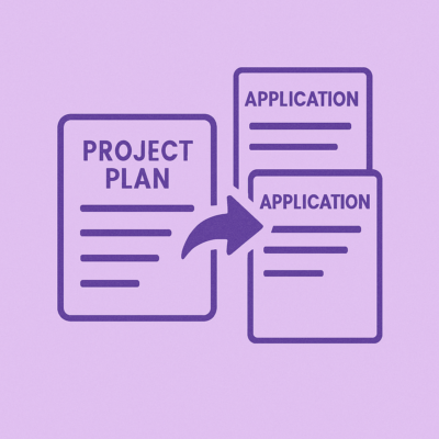 Projectplan reuse